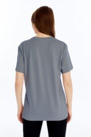 Kadın Regular Füme T-Shirt - Görsel 4