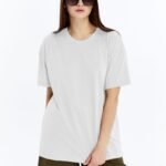 Kadın Oversize Beyaz T-Shirt