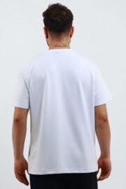 Erkek Modal Kumaş Regular Beyaz T-Shirt - Görsel 5