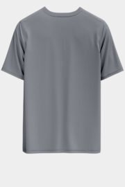 Unisex Oversize Efsane Tasarım T-Shirt - Gri - Görsel 2