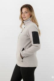 Çok Cepli Polar Ceket - Gri - Görsel 6
