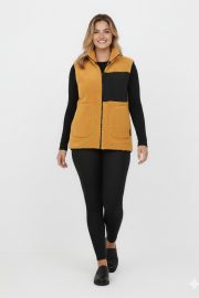 Wellsoft Polar Yelek - Hardal - Görsel 6
