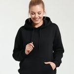 Kapüşonlu Kanguru Sweatshirt - Siyah