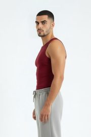 Puff Polarlı Baggy Eşofman Altı - Taş - Görsel 2