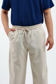 Baggy Pike Pantolon Rahat Kesim - Bej - Görsel 6